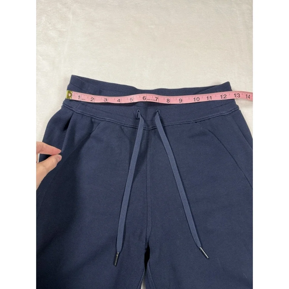 Lululemon Scuba High Rise Jogger Navy Blue Size 4 Drawstring Sweatpants - Picture 3 of 9